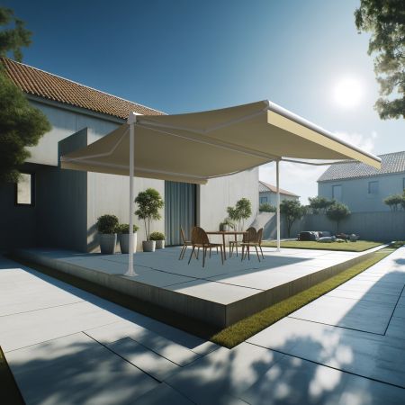 Toldo duplo pente ENARGITE 6,00x2x3,00M INTERSUN - 7