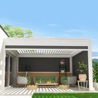 Screen para pérgola SPINELLE 2,50x2,50M INTERSUN - 1