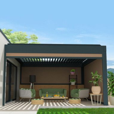 Screen para pérgola SPINELLE 4,00x2,50M INTERSUN - 1