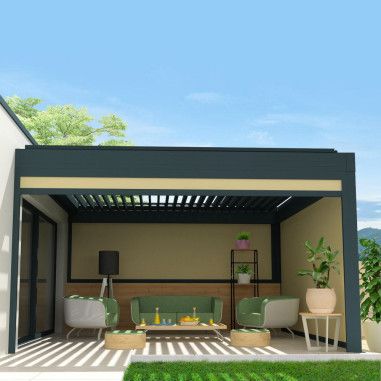 Screen para pérgola SPINELLE 5,00x2,50M INTERSUN - 4